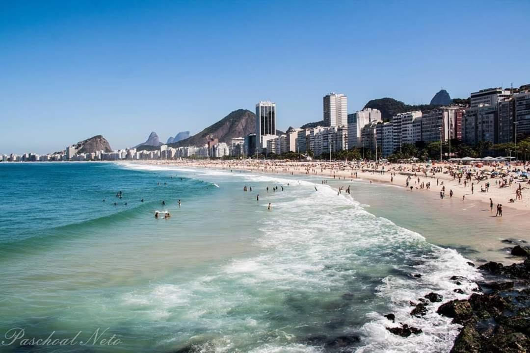 Apartamento Em Copacabana Na Quadra Da Praia Apartman Rio de Janeiro Kültér fotó